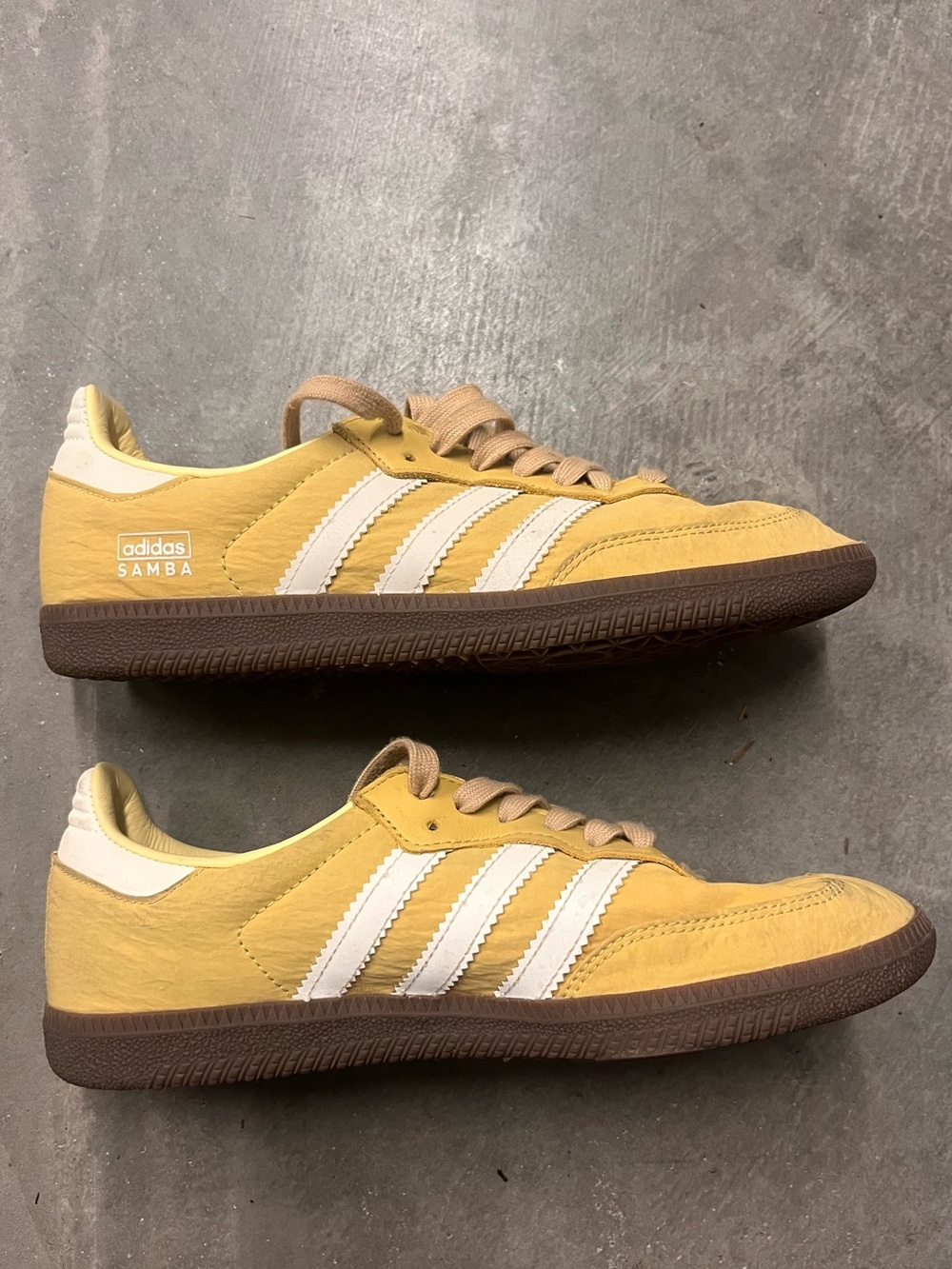 Adidas Samba Sneakers Yellow